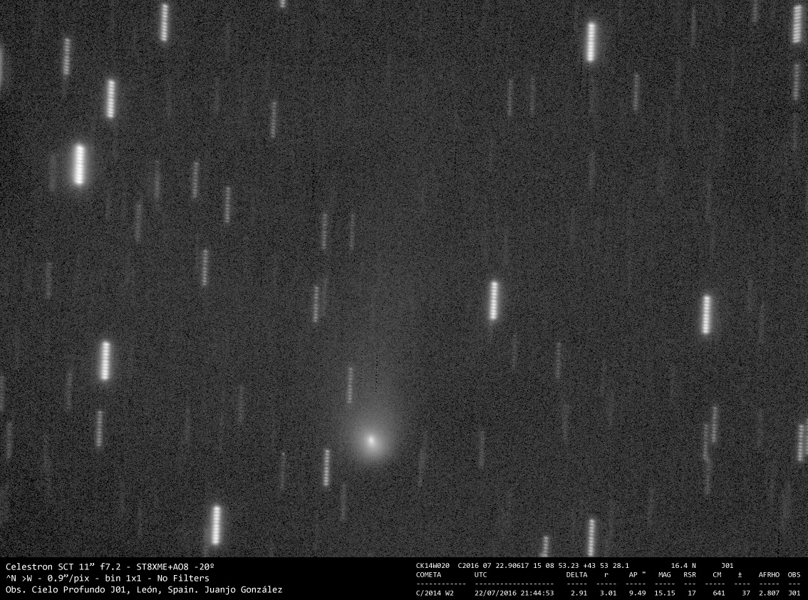 C/2014 W2 (PANSTARRS) - 2016-07-22