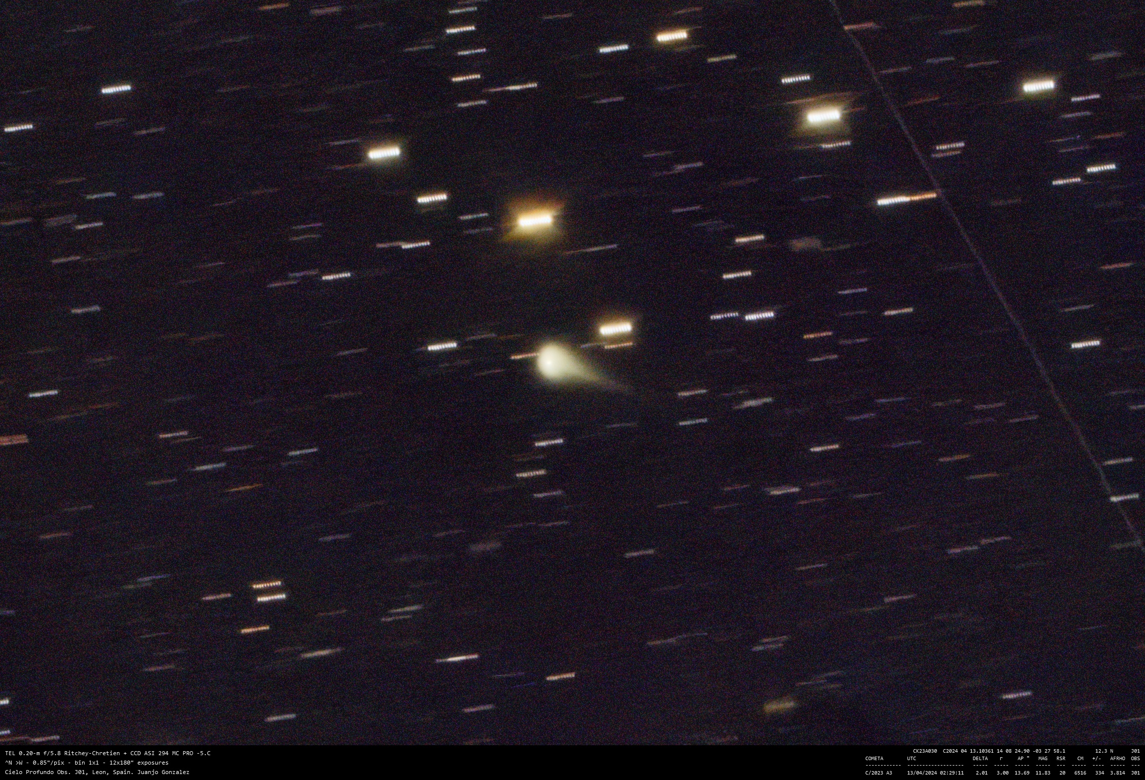 C/2023 A3 (Tsuchinshan-ATLAS) - 2024-04-13