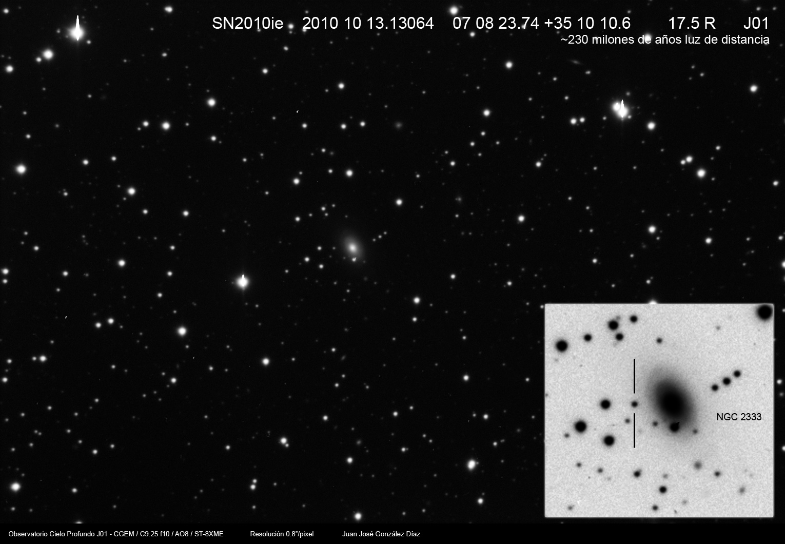 SN 2010ie - 2010-10-24