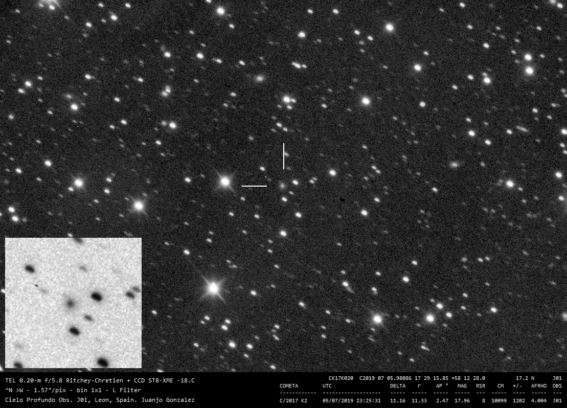 C/2017 K2 (PANSTARRS) - 2019-07-05