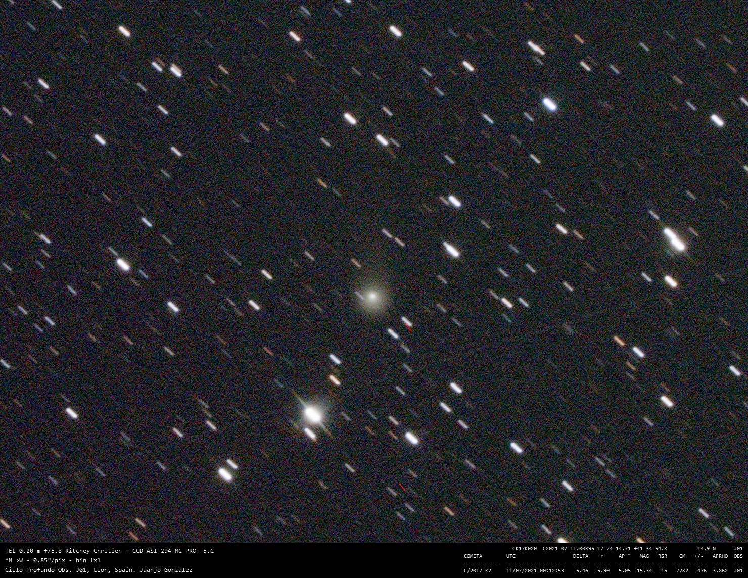 C/2017 K2 (PANSTARRS) - 2021-07-11