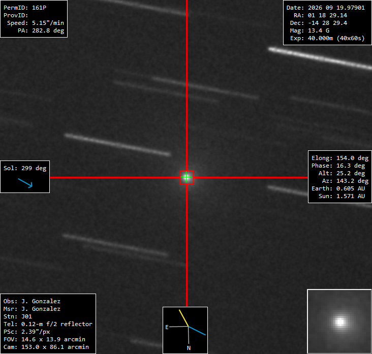 161P/Hartley-IRAS - 2026-09-19