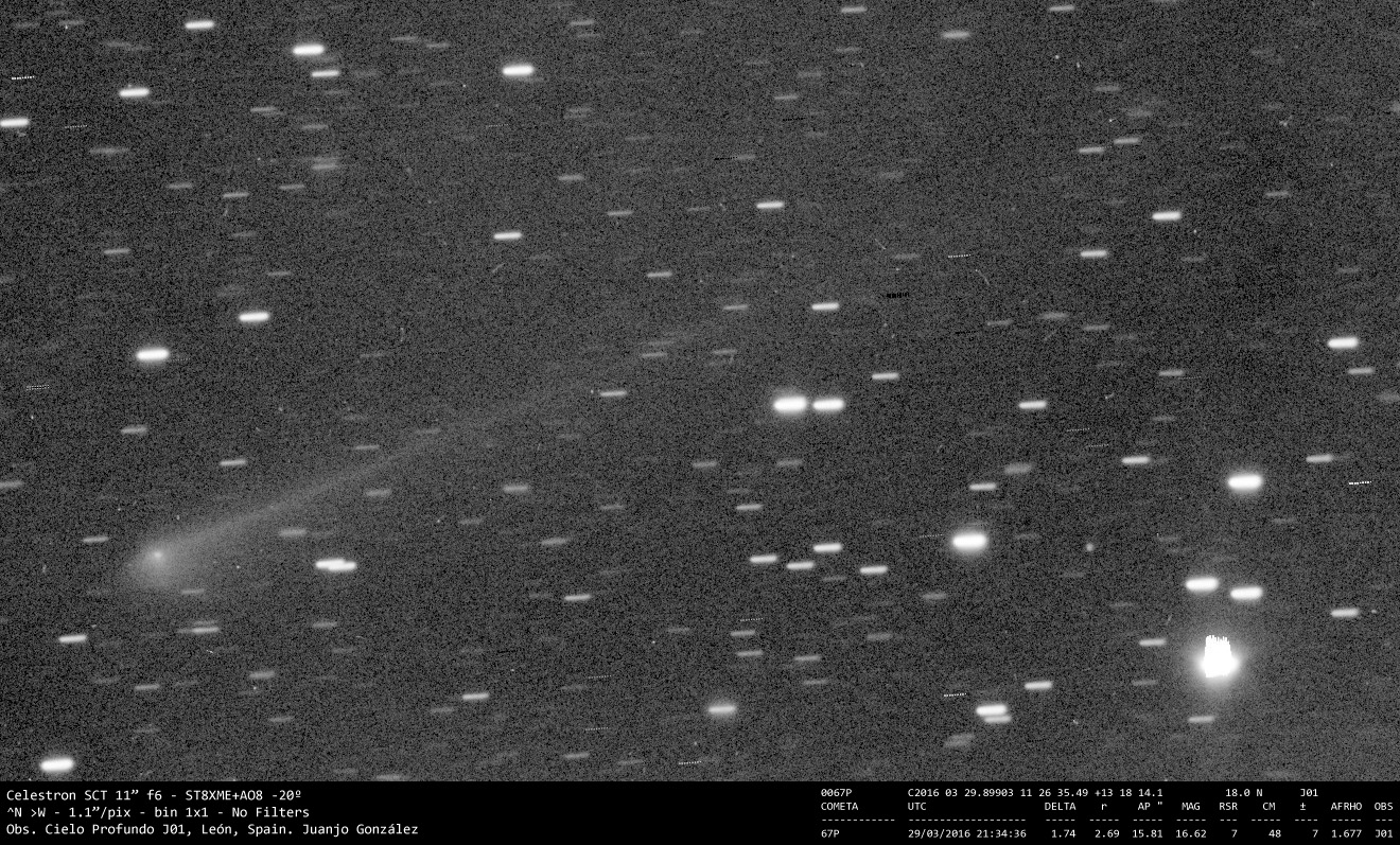 67P/Churyumov-Gerasimenko - 2016-03-29
