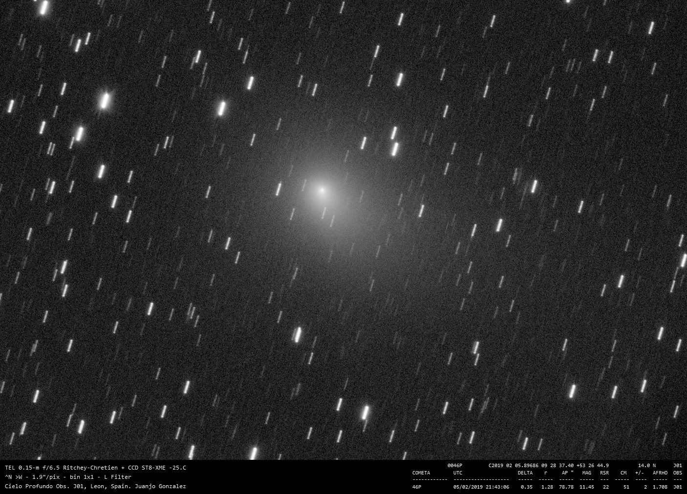 46P/Wirtanen - 2019-02-05