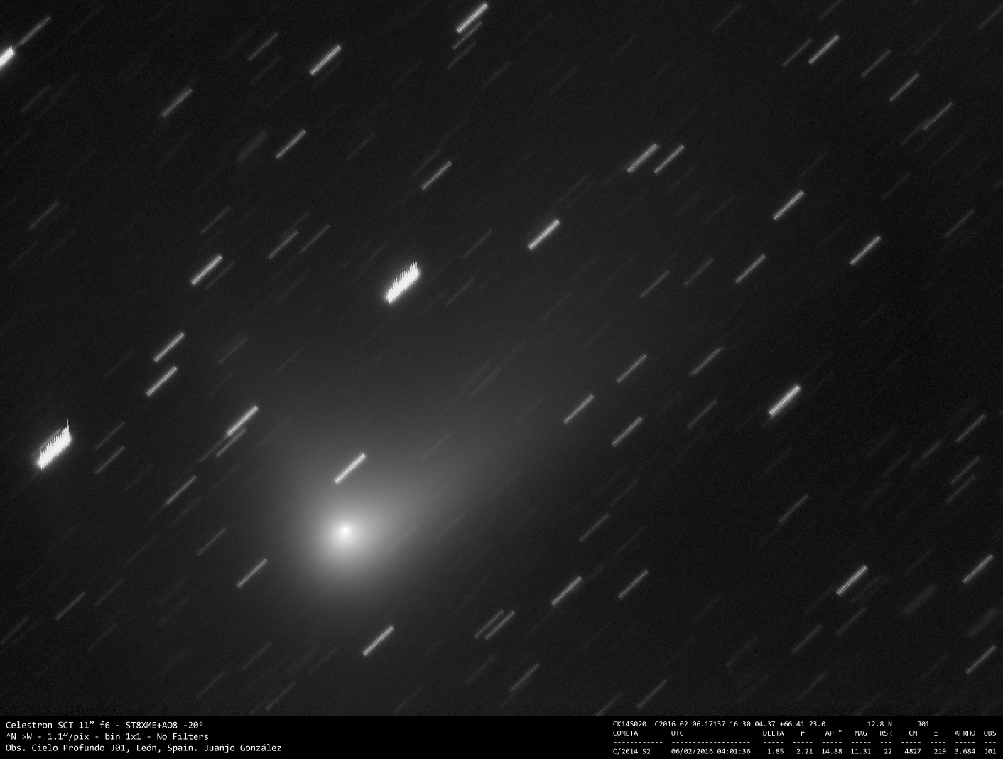 C/2014 S2 (PANSTARRS) - 2016-02-06