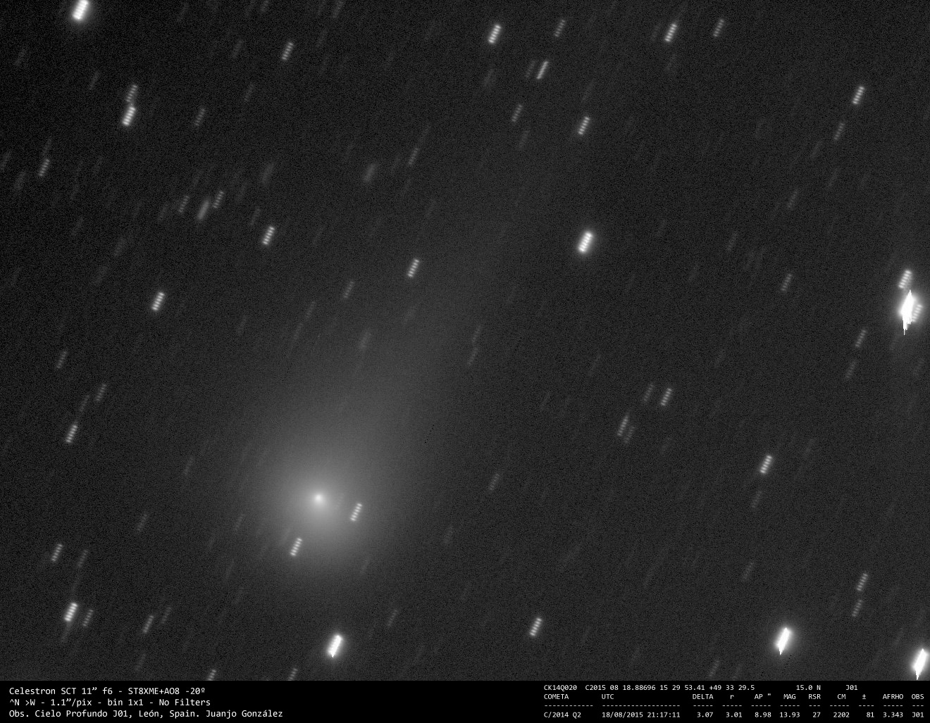 C/2014 Q2 (Lovejoy) - 2015-08-18