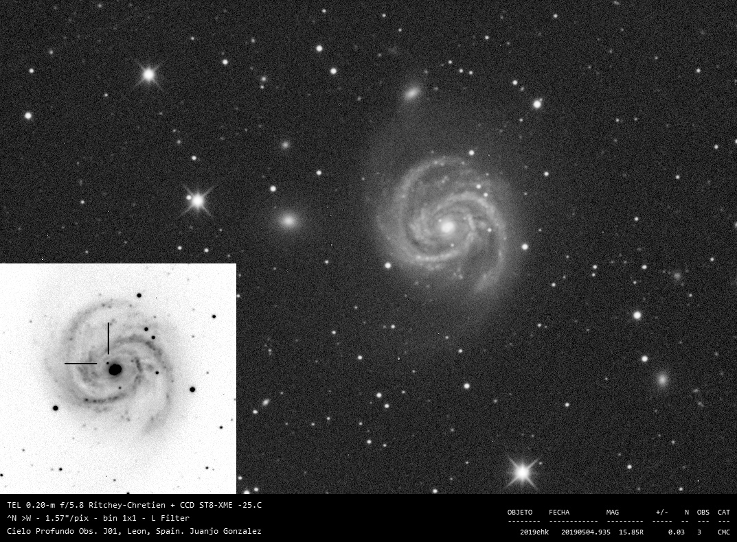SN 2019ehk - 2019-04-28