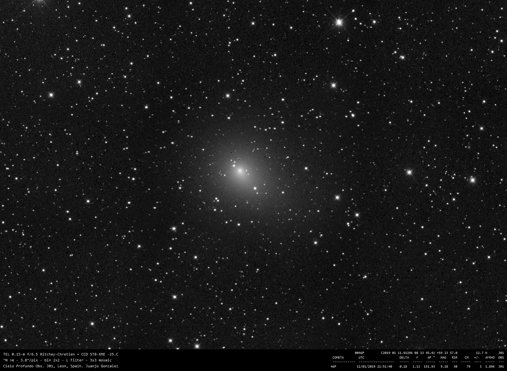 46P/Wirtanen - 2019-01-11
