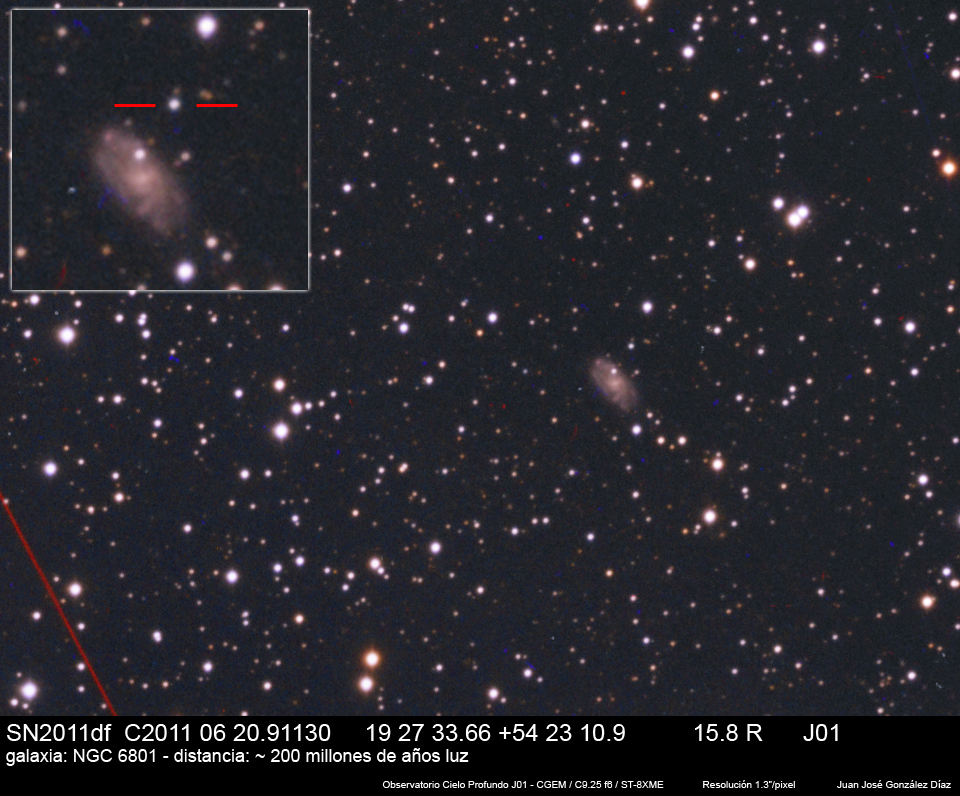 SN 2011df - 2011-06-22