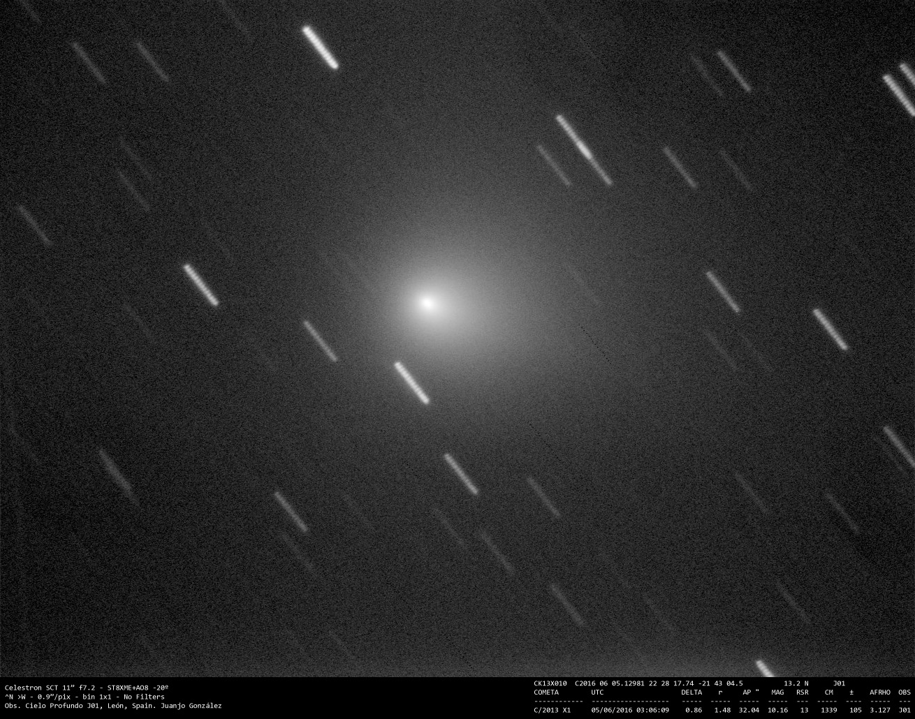 C/2013 X1 (PANSTARRS) - 2016-06-04