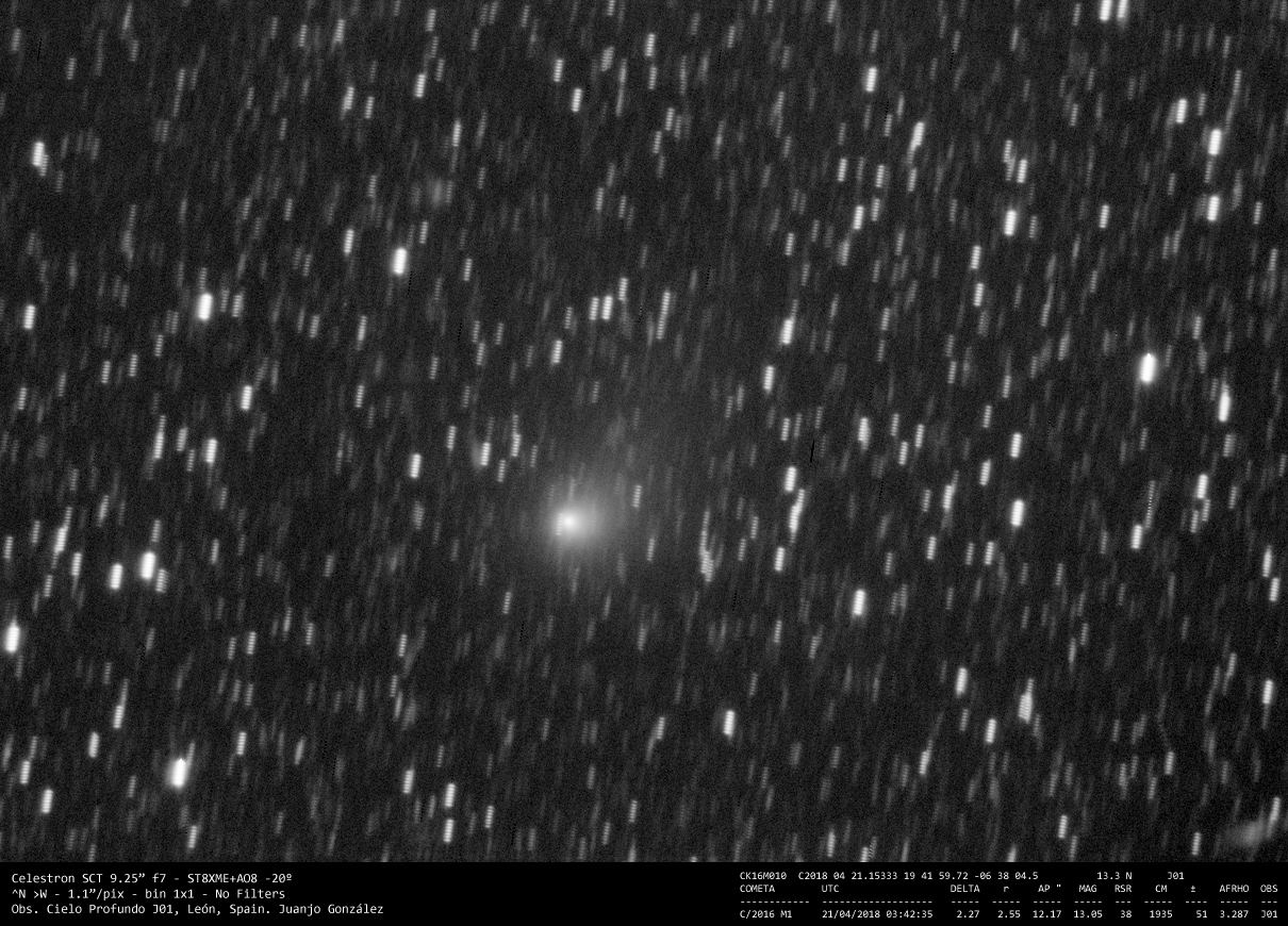 C/2016 M1 (PANSTARRS) - 2018-04-20