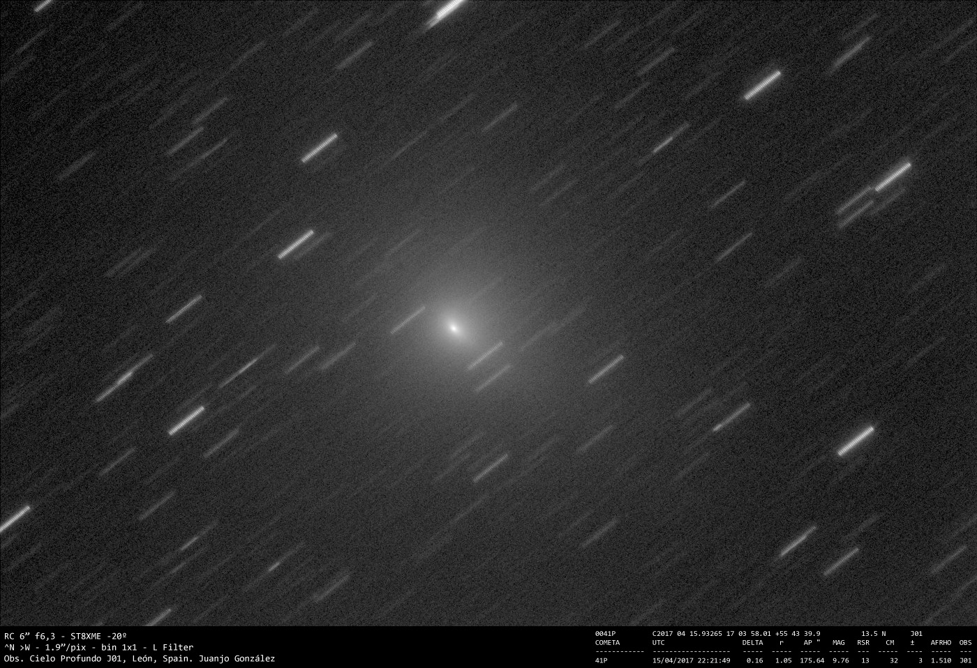 41P/Tuttle-Giacobini-Kresak - 2017-04-15