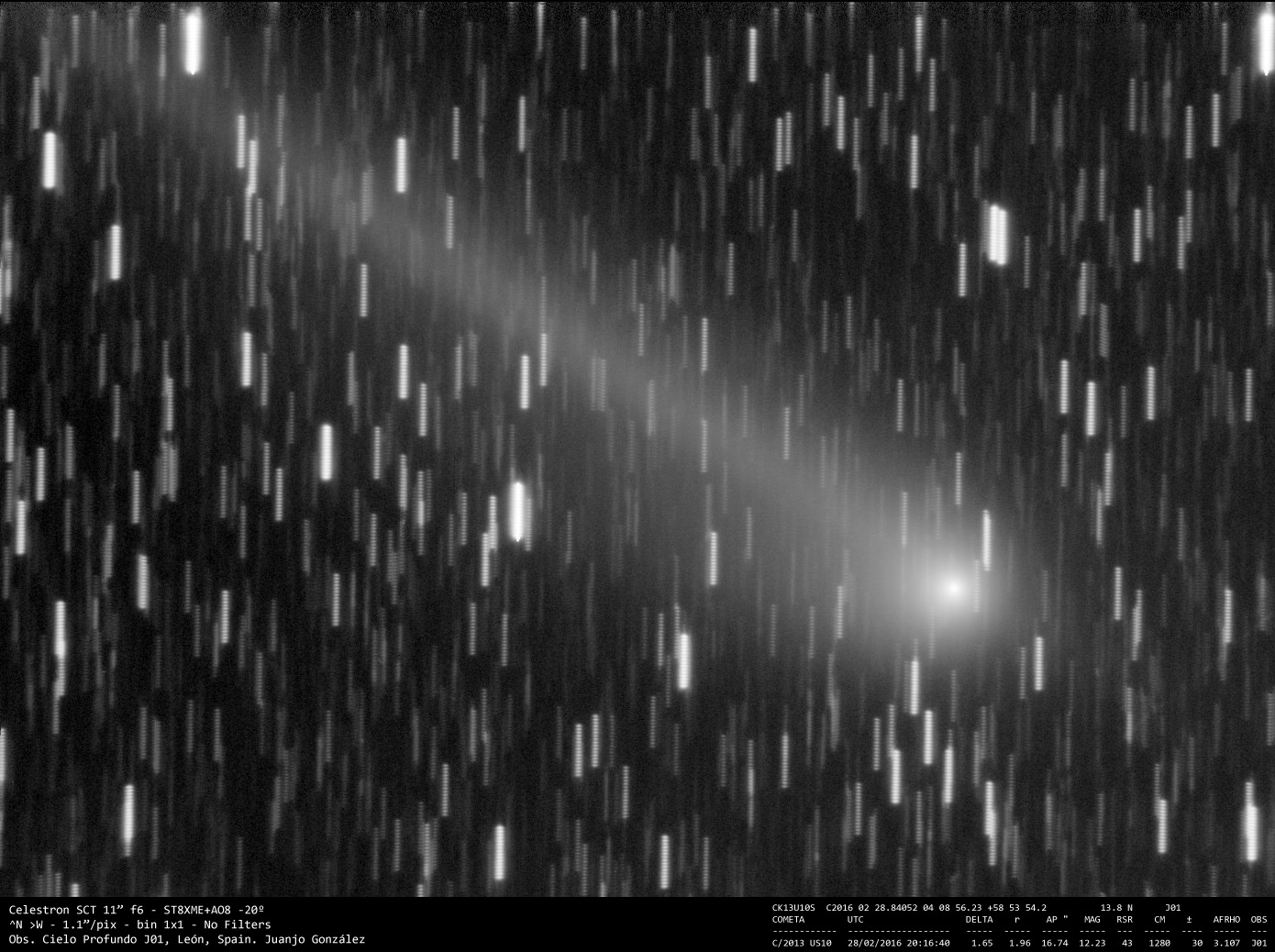 C/2013 US10 (Catalina) - 2016-02-28