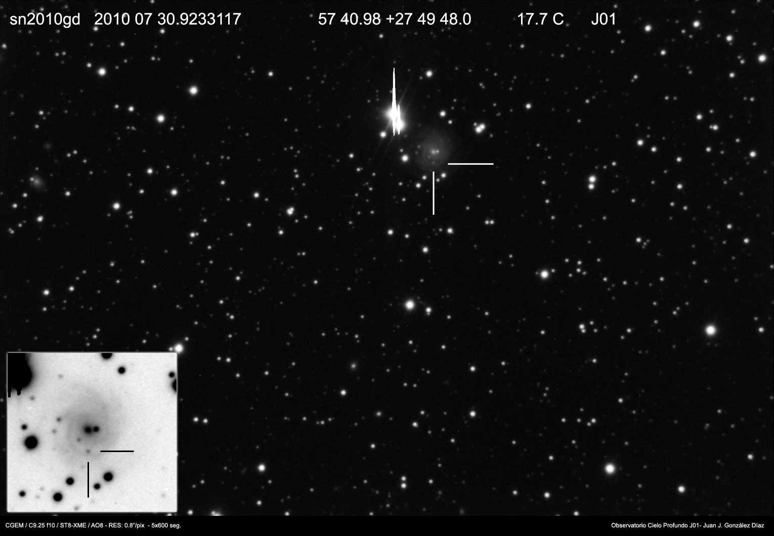 SN 2010gd - 2010-07-31