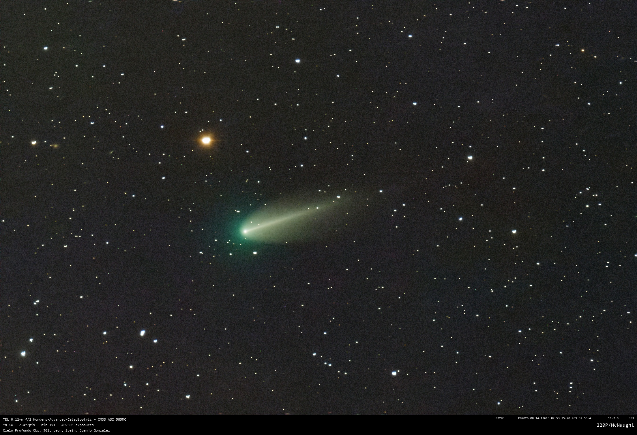 220P/McNaught - 2026-08-14