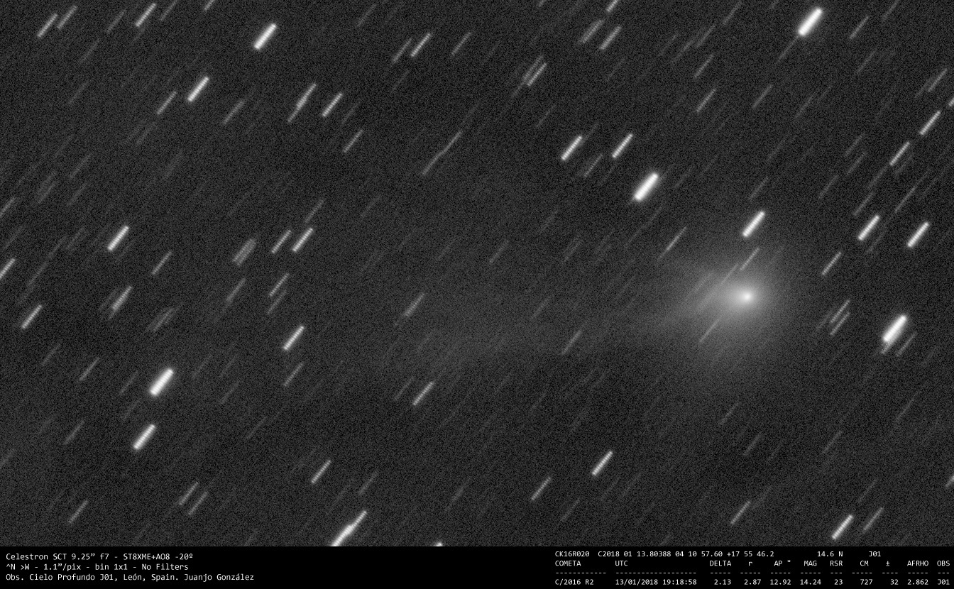 C/2016 R2 (PANSTARRS) - 2018-01-13