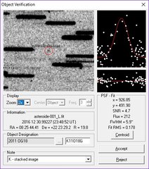 Latest dated photograph of 541487 Silviapablo (2011 OG18)