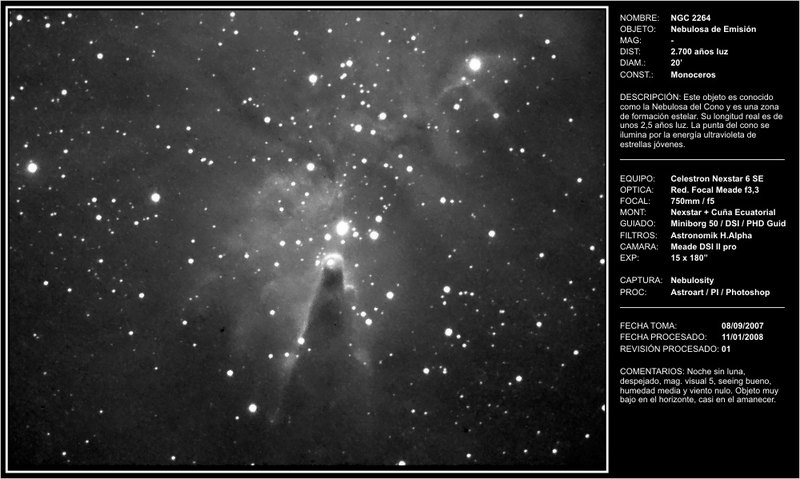NGC2264 - 2008-01-11