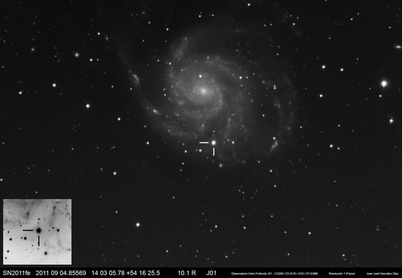 SN 2011fe - 2011-09-04