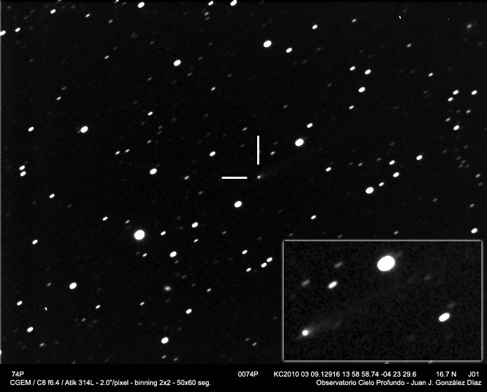 74P/Smirnova-Chernykh - 2010-03-09