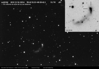 Latest dated photograph of SN 2010jl