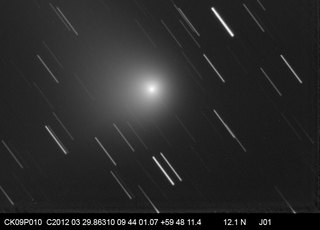 Latest dated photograph of C/2009 P1 (Garradd)