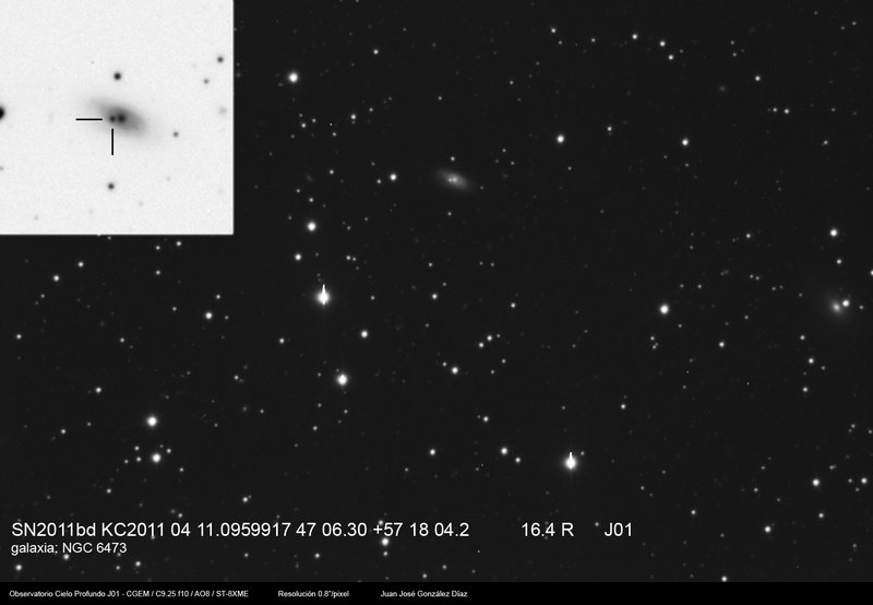 SN 2011bd - 2011-04-14