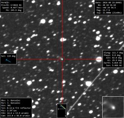 Latest dated photograph of C/2024 R4 (PANSTARRS)