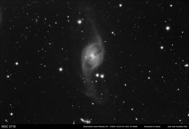NGC3718 - 2011-04-02