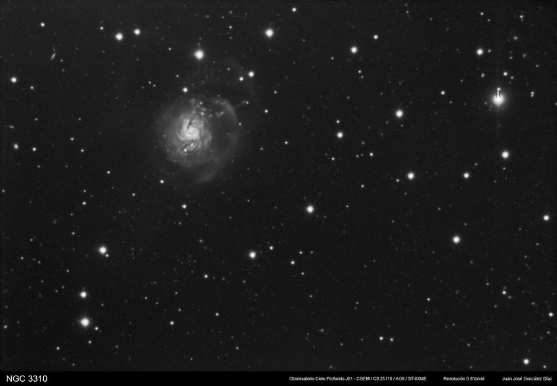 NGC3310 - 2011-03-18