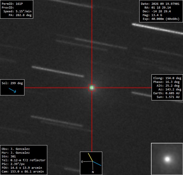161P/Hartley-IRAS - 2026-09-19