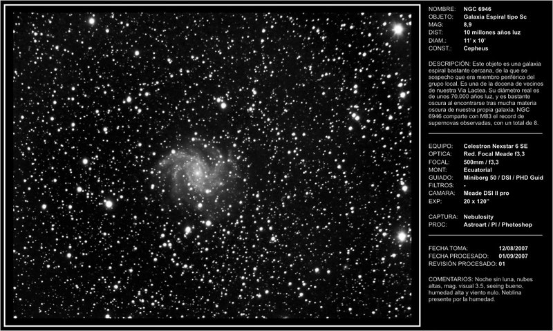 NGC6946 - 2007-09-01