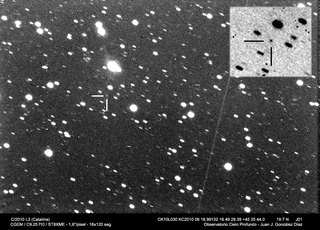 Latest dated photograph of C/2010 L3 (Catalina)