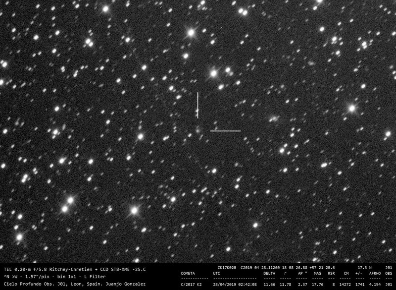 C/2017 K2 (PANSTARRS) - 2019-04-28