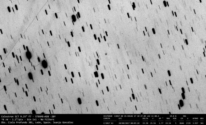 C/2017 K2 (PANSTARRS) - 2017-08-20