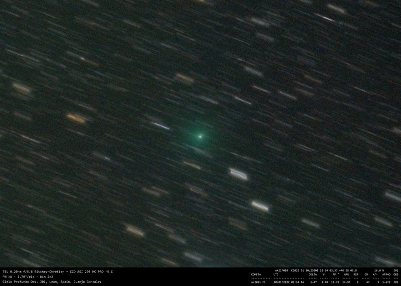 C/2021 F1 (Lemmon-PANSTARRS) - 2022-01-30