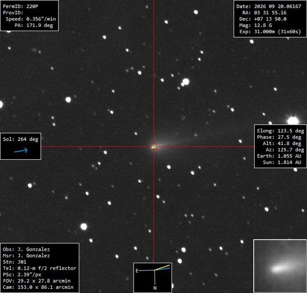220P/McNaught - 2026-09-19