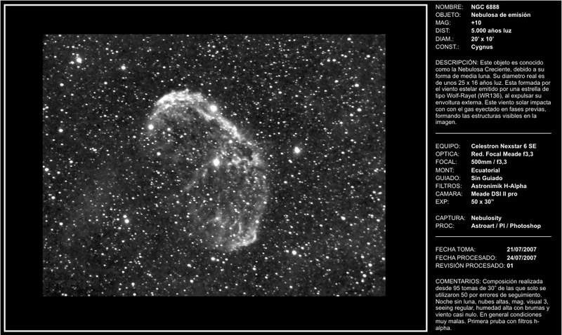 NGC6888 - 2007-07-24