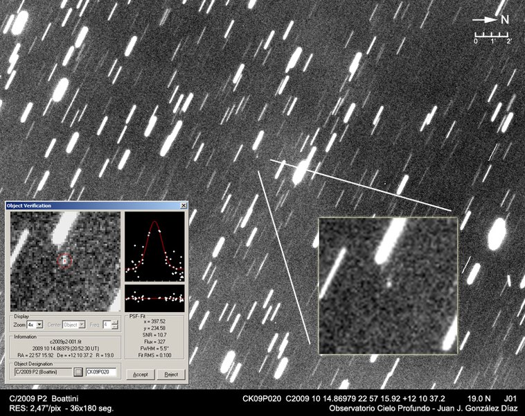 C/2009 P2 (Boattini) - 2009-10-15