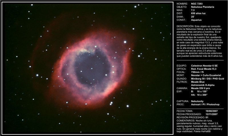 NGC7293 - 2007-11-12