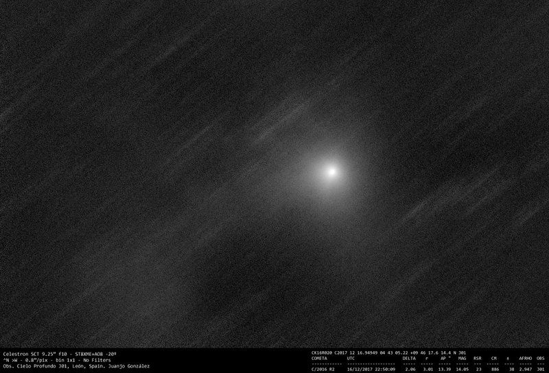 C/2016 R2 (PANSTARRS) - 2017-12-16