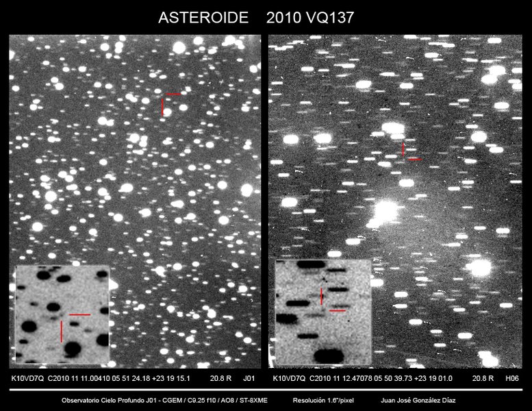 266975 (2010 VQ137) - 2010-11-16