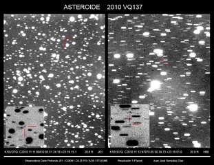 Latest dated photograph of 266975 (2010 VQ137)