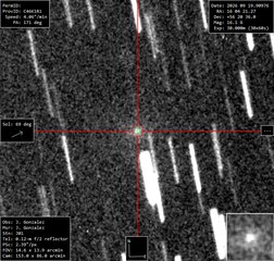 Latest dated photograph of P/2026 R2 (Leonard)