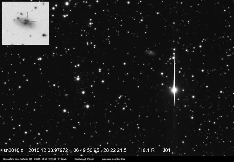 SN 2010iz - 2010-12-16