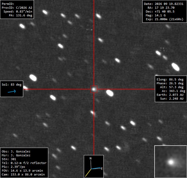 C/2026 A2 (Bok) - 2026-09-19