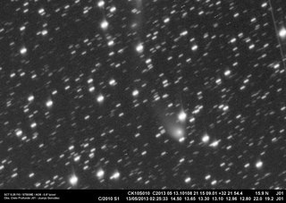 Latest dated photograph of C/2010 S1 (LINEAR)