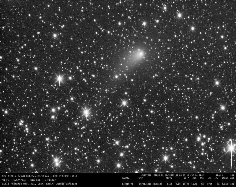 C/2017 T2 (PANSTARRS) - 2020-01-25