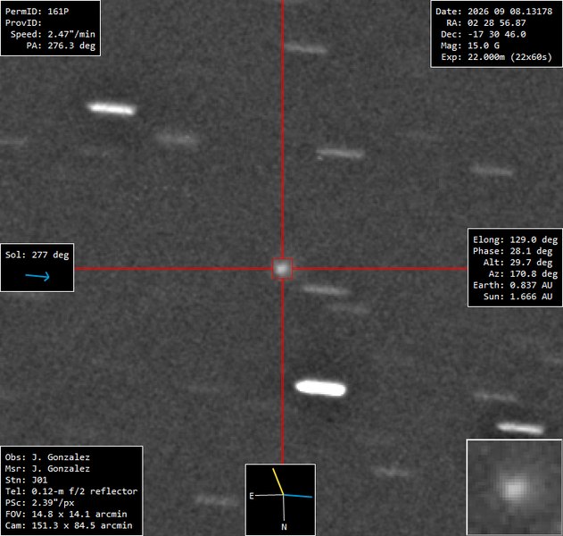 161P/Hartley-IRAS - 2026-09-08