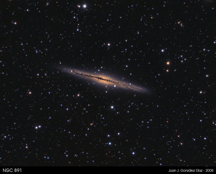 NGC891 - 2008-11-04
